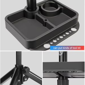 Station de réparation de vélos en aluminium, support de présentation de vélos, support de réparation de vélos rotatif réglable - Product Image 3