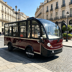 ZOWN Precio de Fábrica Autobús Eléctrico Turístico Mini Personalizado para Niños, Diseño de Dibujos Animados, 2 Asientos, Velocidad de 45-50 km/h, Inyección - Product Image 1