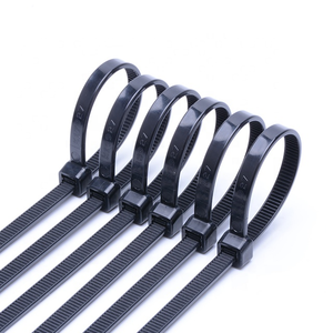 China supplier nylon 66 pa 66 material plastic nylon cable tie supplier cable clamp strap wraps