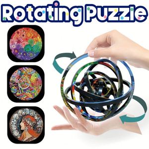 Puzzle sphérique 3D rotatif à 360 degrés - Boule anti-stress - Product Image 2