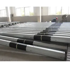 12 ft galvanized steel electrical power pole with low price for sale