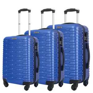 Maleta de equipaje rígida Abs con ruedas, Maleta de equipaje de transporte, venta al por mayor