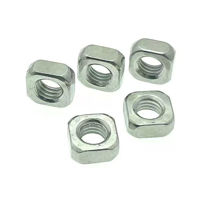 Wholesale Price Corrosion Resistant Square Nuts M8-M16 DIN 557 Electro-Galvanized For Solar Panel Mounting Racks · image 2