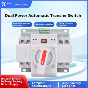 Interruttore di Trasferimento Automatico a Doppia Alimentazione CB Level 2P Domestico 63A 4P Controllore di Commutazione Automatica per Alimentazione di Backup - Product Image 2