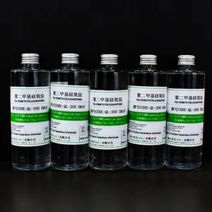 QIANGLI Polydimethylsiloxane Pdms Silicone Oil Sản Xuất Nguyên Liệu Mỹ Phẩm, Hóa Chất Chăm Sóc Tóc Không Màu QL-200 DM10