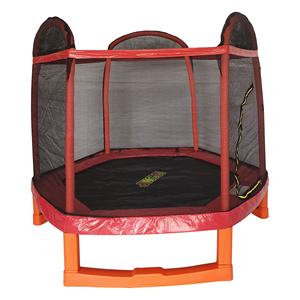 Trampolín <span class=keywords><strong>Saltarin</strong></span> de Primera Calidad para Exteriores con Red de Protección, Construcción de PVC y Polipropileno para Niños y Niñas - Product Image 2