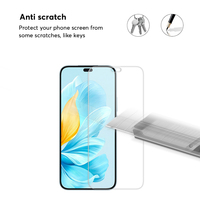 Protecteurs d'écran de téléphone transparents HD en verre trempé 2.5D pour Honor 400 Lite Protecteur d'écran en verre trempé