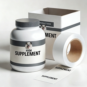 Étiquette personnalisée apaisante pour animaux de compagnie pour complément anti-anxiété canin - Product Image 6