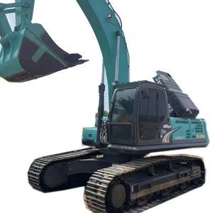 Excavadoras sobre orugas Kobelco usadas, excavadora SK350, equipo de movimiento de tierra con orugas medio para la venta - Product Image 1
