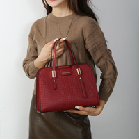 Sac à main 3-en-1 élégant et imperméable en PU durable de haute qualité pour femme, avec bandoulière réglable et chaîne pliable
