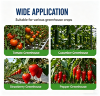 Robot de pulvérisation automatique pour serre, équipement efficace de protection des plantes de tomates et de concombres, pulvérisateur agricole