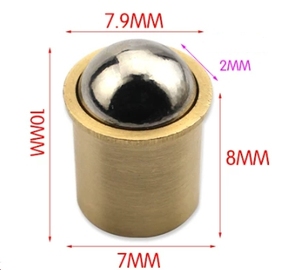 LeGood brass cylinder Bumper <b>Beads</b> - Magnetic Cabinet <b>Door</b> Lock - Product Image 6