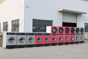 เครื่องอบผ้าแบบซ้อนได้สำหรับยุโรป ใช้เหรียญ  เครื่องซักผ้าหยอดเหรียญเชิงพาณิชย์ในสหราชอาณาจักร เครื่องซักผ้าหยอดเหรียญในสหราชอาณาจักร - Product Image 3