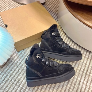 Botas de Piel de Oveja con Forro de Piel, Diseño Personalizado de Marca de Lujo, Nuevas, Impermeables, Transpirables, Antiolor, Unisex, para Caminar, Casuales - Product Image 3