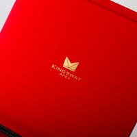 Cartes de vœux de mariage et boîtes cadeaux vides faites à la main, coffret cadeau de cartes de crédit VIP avec dorure à chaud, boîte d'emballage pour cartes