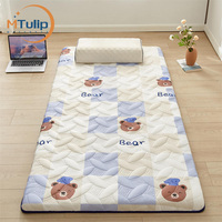 Matelas double simple pour dortoir dans une boîte emballée Matelas pour lit simple Dropshipping King Size Surmatelas en mousse à mémoire de forme