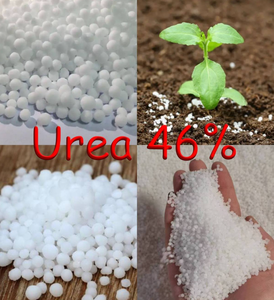 Engrais azoté granulaire à libération rapide pour usage agricole, à base d'urée N46, de carbamide et de polymère, revêtu, pureté 98%, CAS - Product Image 1
