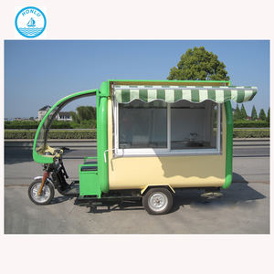 फास्ट फूड तिपहिया स्ट्रीट कॉफी खाद्य बाइक इलेक्ट्रिक बाइक कैफे के लिए बिक्री - Product Image 4