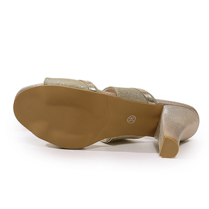 Nouvelle Arrivée – Sandales de Luxe Sexy pour <span class=keywords><strong>Femme</strong></span> à Talons Aiguilles, Bride Diagonale, Tige en Tissu, Bout Ouvert – Idéales pour les Voyages A-XT-051 - Product Image 4