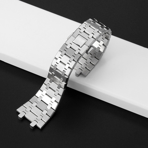 Accessoires de montre de luxe de haute qualité Bracelet de montre en acier 316L Bracelet de montre en acier inoxydable 26mm pour AP 15400 <span class=keywords><strong>15500</strong></span> Bracelet de montre - Product Image 1
