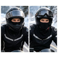 Cagoule d'hiver pour motard et skieur, thermique, coupe-vent, respirante, anti-humidité, avec logo personnalisé, couleur au choix, directement de l'usine