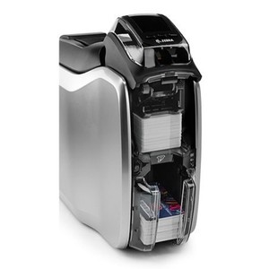 <span class=keywords><strong>Zebra</strong></span>-impresora de tarjetas de identificación de alto rendimiento, impresora de tarjetas inteligentes ZC300 - Product Image 3