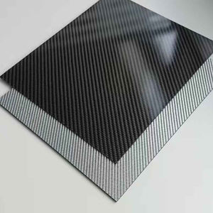 כוח גבוה סיבי פחמן גיליון/צלחת cnc לחתוך 1 מ "מ-5mm עובי קל 0.1 מ" מ סובלנות דפוס צלחת פחמן - Product Image 2