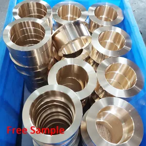 Customized Casting Bujes Shaft Sleeve Bronze Bearings Bushing Company