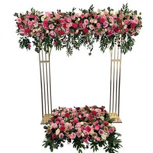 ผ้าปูโต๊ะดอกไม้ประดิษฐ์จากผ้าไหมเทียมคุณภาพดี สัมผัสเหมือนจริง เหมาะสำหรับงานแต่งงาน คริสต์มาส ฮาโลวีน และตรุษจีน - Product Image 1