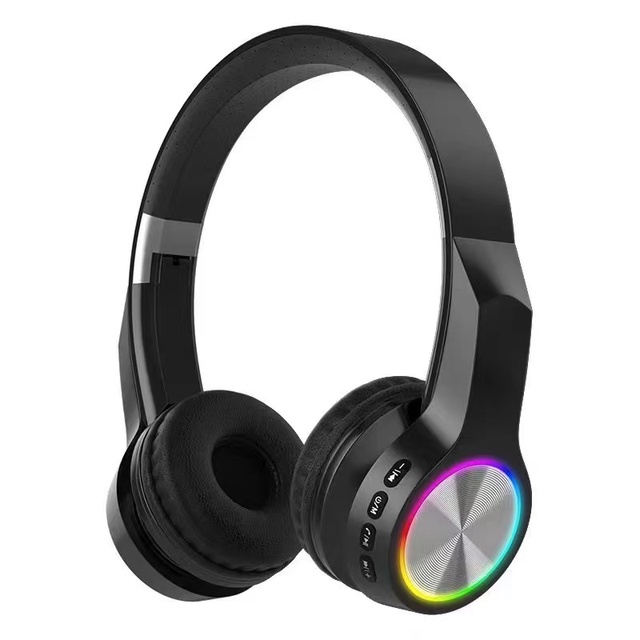 Wireless Headphones Over Ear Stereo Hi-fi Headset Bass With Microphone Gaming Sports Earphone