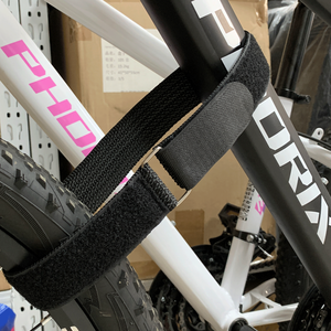 Sangles de fixation universelles pour roues de vélo OEM pour le transport et le stockage de vélos électriques, en nylon industriel avec boucle à crochets anti-rayures - Product Image 2