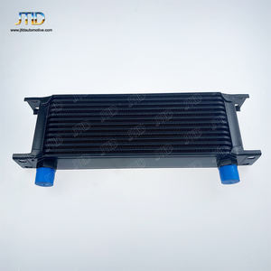 Pendingin oli aluminium Universal 248MM 13 baris, port AN10 performa baru untuk sistem transmisi mesin - Product Image 5