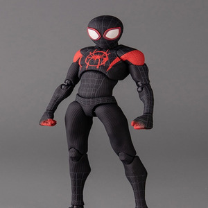 Giocattoli in PVC azione di alta qualità e giocattolo Robot Action Figure in acciaio casco miglia Morales Anime Figure vendetta alleanza <span class=keywords><strong>Super</strong></span> eroe - Product Image 3