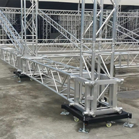 TENTCHO Éclairage DJ, Concerts et Scénographie – Structure en aluminium légère pour totem de scène et éclairage mobile