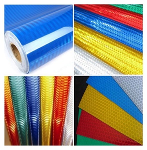 Khả năng hiển thị cao egp lớp phản xạ cao dấu hiệu giao thông tấm phản chiếu phim Đỏ Xanh Vàng xanh trắng phản chiếu phim - Product Image 6