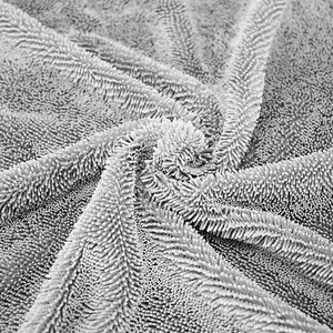 Serviette de lavage de voiture en microfibre tressée, absorbante, pour le detailing automobile - Product Image 1