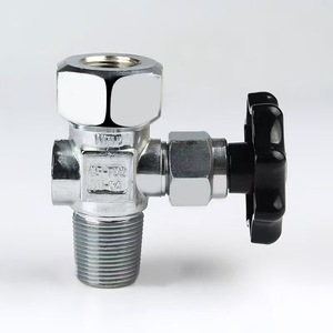 วาล์วถังแก๊ส QF-7D2 ขนาด 1/4 นิ้ว แบบปิด-เปิดด้วยมือ สำหรับถังออกซิเจน - Product Image 1