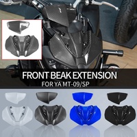 Pelindung Lampu Depan Atas Motor XXUN, Trim Lampu Depan, Fairing untuk Yamaha MT09 MT-09 MT 09 2018 2019 2020