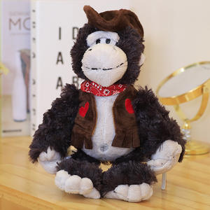 Nouveau jouet en peluche créatif tigre singe animaux poupées cadeaux d'anniversaire pour enfants poupée animaux en peluche jouets en peluche - Product Image 6