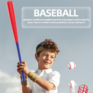Huiye Baseball-Schlag-T-Stiel-Set für Kleinkinder Spaß im Freien automatischer Starter Schlag-T-Set Kampfsport-Spielzeug für Kinder Jungen - Product Image 3