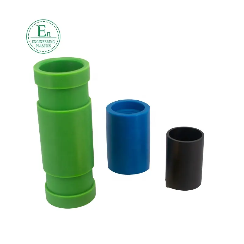 cnc engineering high performance plastic mc nylon parts custom polyamide nylon pa6 bushing in plumbing