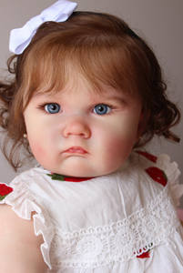 Poupée réaliste en silicone souple de 60 cm, poupée reborn réaliste en vinyle pour fille, bébé comme un vrai bébé reborn en silicone pour filles - Product Image 4