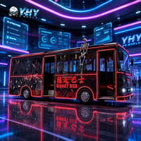Simulateur de jeu VR interactif Ghost Bus : équipement de réalité virtuelle à thème d'horreur pour projets commerciaux en centre commercial