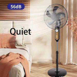 Ventilateur sur pied rechargeable de 18 pouces à oscillation 4 vitesses, fonctionnant sur courant alternatif/continu - Product Image 5