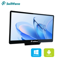 Sistema de Pantalla Táctil para Cocina de 15.6 Pulgadas, KDS, Sistema POS para Restaurantes, Pantalla de Gestión de Pedidos, Android Windows