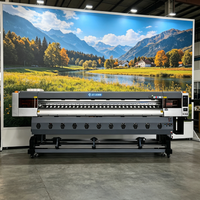 Impresora Eco Solvente de Gran Formato de 3.2m, Máquina de Publicidad con Película Adhesiva para Exteriores, para Bodas y Retratos Personales