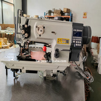 Machine à coudre surjeteuse haute vitesse pour tapis de voiture, machine à coudre pour la fixation des bords de tapis, machine à coudre surjeteuse pour la finition des bords de tapis