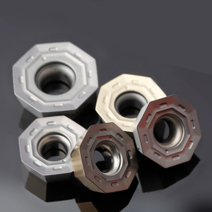 PVD cvd tráng cacbua vonfram chèn Độ chính xác cao chất lượng cao sharpenergy End Mặt phay cắt CNC Công cụ Cắt - Product Image 1