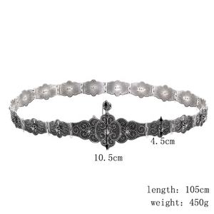 <span class=keywords><strong>Ceinture</strong></span> Chaîne en Strass de Luxe Marocaine Rétro pour Robe de Mariée, <span class=keywords><strong>Ceinture</strong></span> Métallique Réglable pour <span class=keywords><strong>Caftan</strong></span> de Mariée, Vente en Gros Usine - Product Image 2