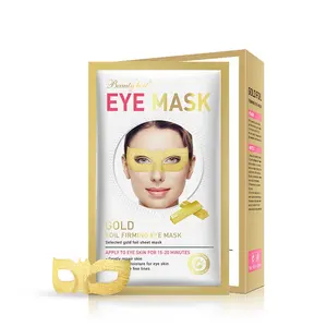 ODM OEM Cosmetics Luxury Organic Face Mask Beauty Skin Care Sheet Collagen Gold Moisturizing Skin Care Facial Mask